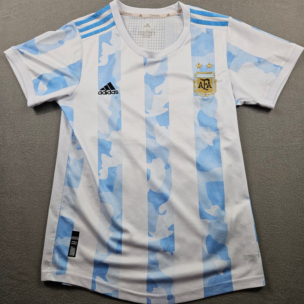 Adidas Argentina Futbol Jersey Soccer 2022 Home Camo Men Small #50 custom